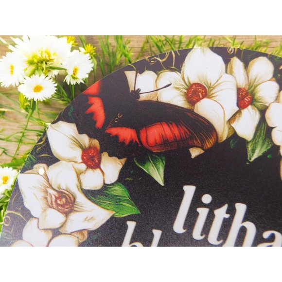 Litha Blessings Metal Tin Sign 8x8 Pagan Summer Solstice Decor - Picture 8 of 11